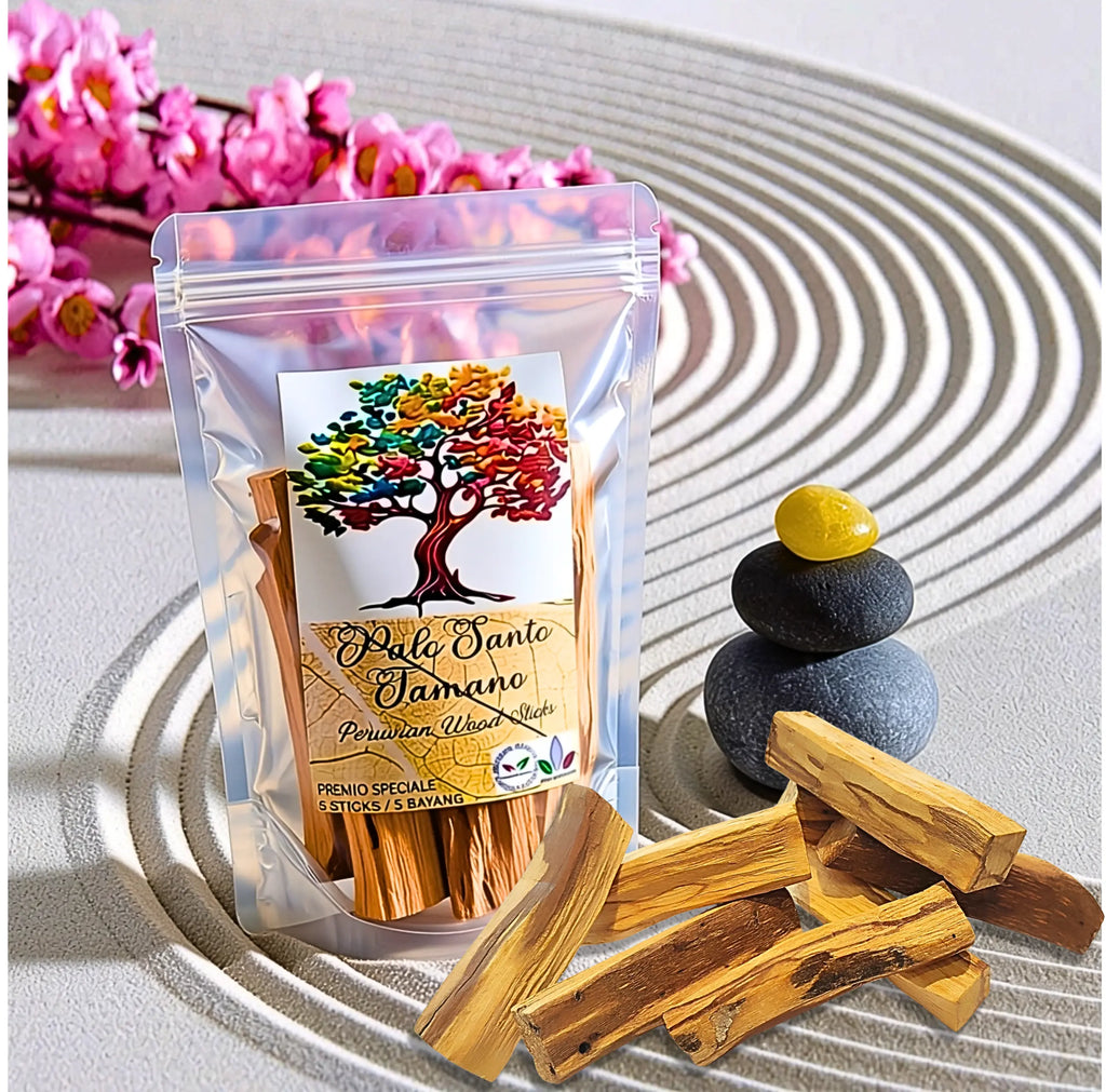 Palo Santo Peru large cut incense sticks wellness Malaysia Sensmar
