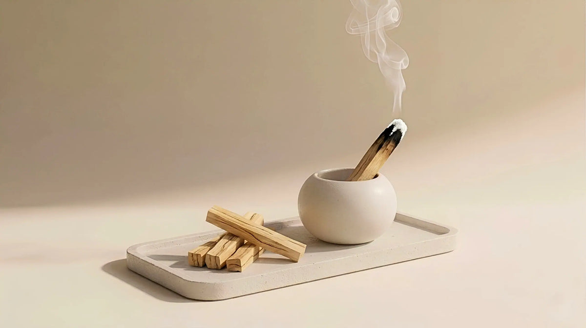 palo santo malaysia wood stick in holder